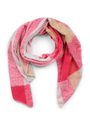 Zizzifashion Coloured scarf, Azalea, Packshot image number 1