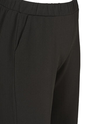 Zizzifashion Loose trousers with pockets, Black, Packshot image number 2