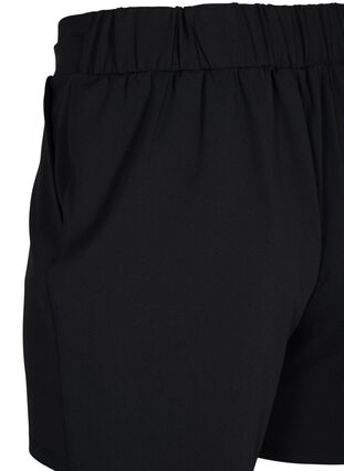 Zizzifashion Shorts with pockets and loose fit, Black, Packshot image number 3