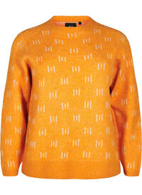 Patterned pullover