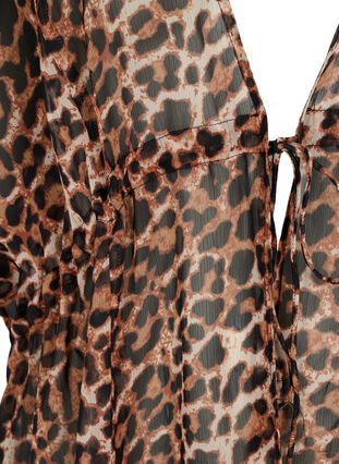 Zizzifashion Beach kimono with print, Leopard, Packshot image number 2