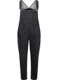 Denim overalls, Dark Grey Denim, Packshot