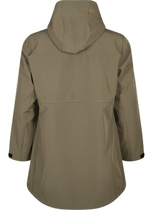 Zizzifashion Short softshell jacket with pockets, Bungee Cord , Packshot image number 1