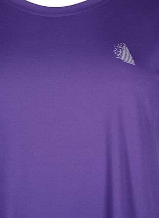 Zizzifashion Short-sleeved workout t-shirt, Heliotrope, Packshot image number 2