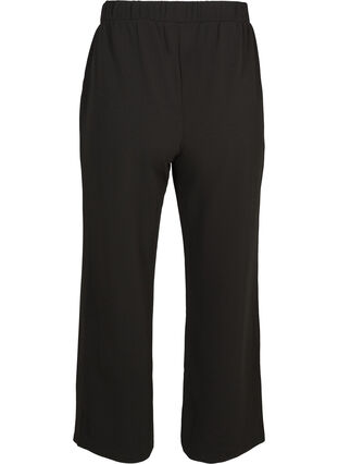 Zizzifashion Loose trousers with pockets, Black, Packshot image number 1
