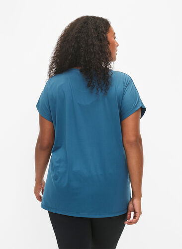 Zizzifashion Short-sleeved training t-shirt, Corsair, Model image number 1