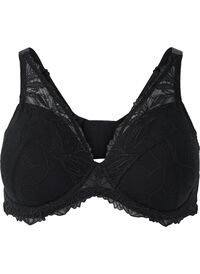 Padded lace bra with underwire