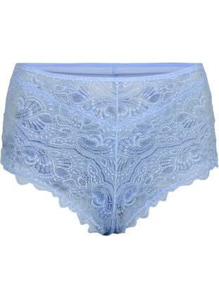 CLZOUD Womens Underware Blue Nylon Womens Lace Underwear Plus Size Panties  Sheer Hipster Panty for Ladies M 