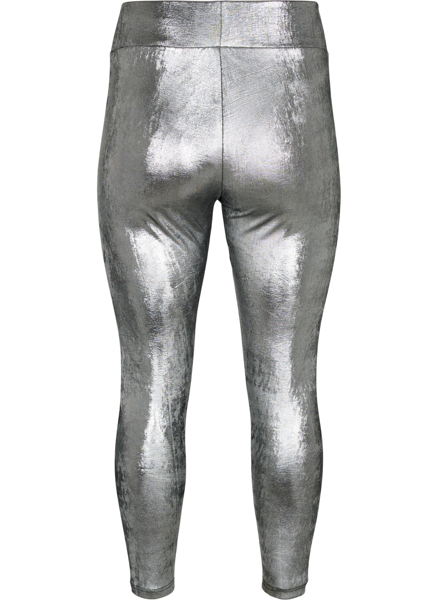 Dolce & Gabbana Logo-waistband Metallic Leggings | ModeSens