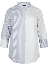 Long-sleeved shirt with stripes, Lava Smoke Stripe, Packshot