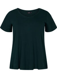 Basic plain cotton t-shirt