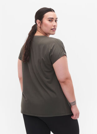 Zizzifashion Short sleeved workout t-shirt, Chimera, Model image number 1
