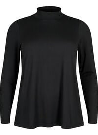 FLASH - Long sleeve blouse with turtleneck