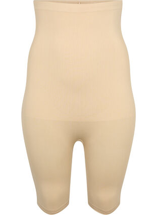 Torrid Curve Ultra High Rise Lace Top Shapewear Nude Shorts 1X
