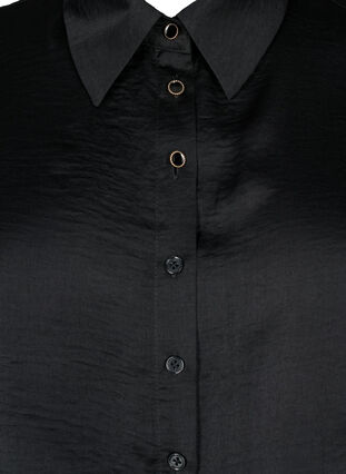Zizzifashion Loose shirt collar, Black, Packshot image number 2