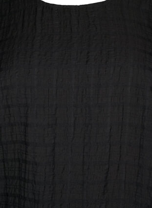 Zizzifashion Smock blouse with lyocell (TENCEL™), Black, Packshot image number 2