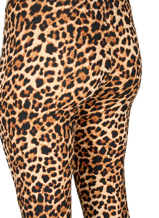 Zizzifashion Viscose leggings with leopard print, Leo, Packshot image number 3