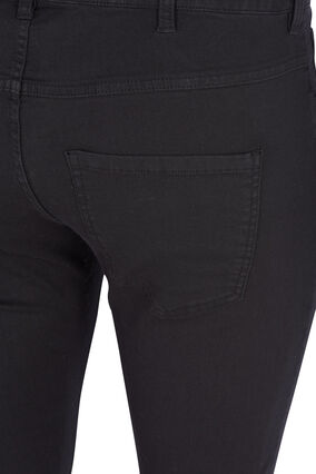 Zizzifashion High-waisted super slim Amy jeans , Black, Packshot image number 2