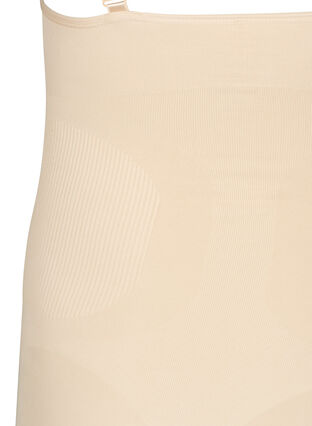 Shapewear kjole med tynne stropper - Beige - Str. 42-60 - Zizzi
