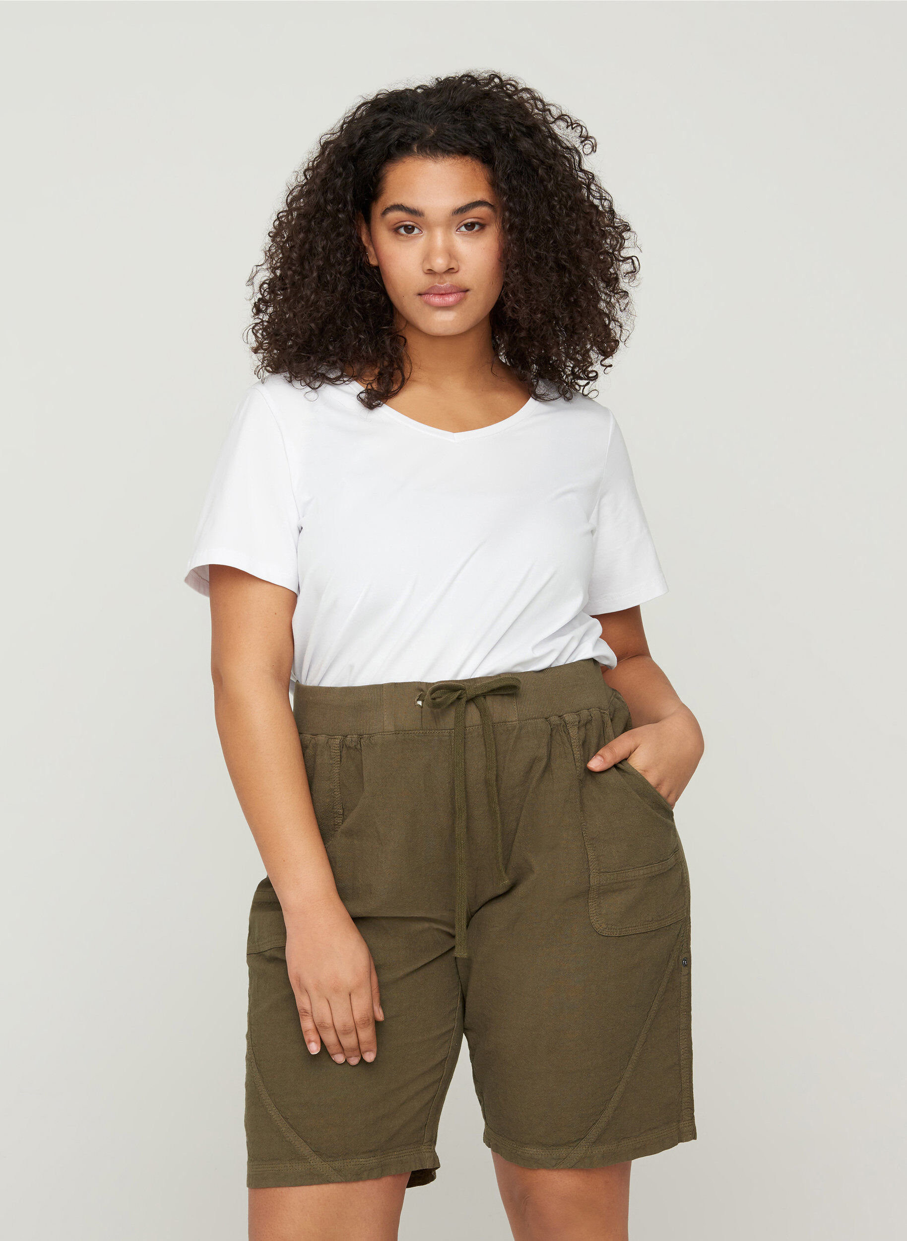 Loose cotton sale shorts womens