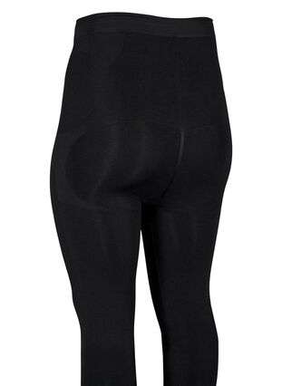 Zizzifashion Shapewear leggings with high waist, Black, Packshot image number 2