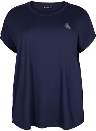 Zizzifashion Short sleeved workout t-shirt, Night Sky, Packshot image number 0