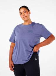 Sporty T-shirt in organic cotton, Vintage In W. Champ, Model