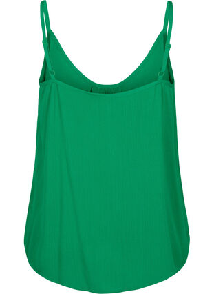 Zizzifashion Strap top in viscose, Jolly Green, Packshot image number 1