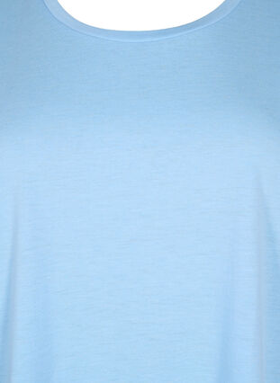 Zizzifashion Short sleeved cotton blend t-shirt, Serenity, Packshot image number 2