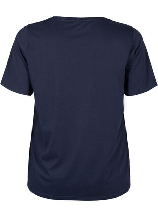 Zizzifashion FLASH - T-shirt with motif, Navy Bl Rose Gold, Packshot image number 1