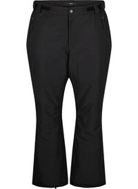 Ski trousers with pockets and adjustable waist