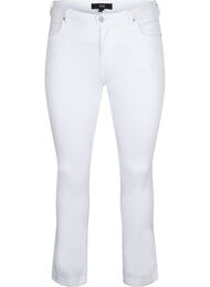 Slim fit Emily jeans with normal waist, White, Packshot