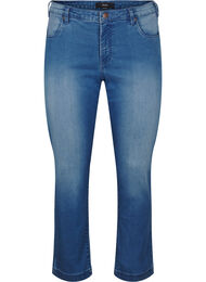 Slim fit Emily jeans with normal waist, Light blue, Packshot