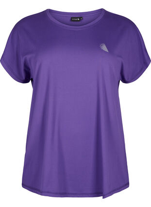 Zizzifashion Short-sleeved workout t-shirt, Heliotrope, Packshot image number 0