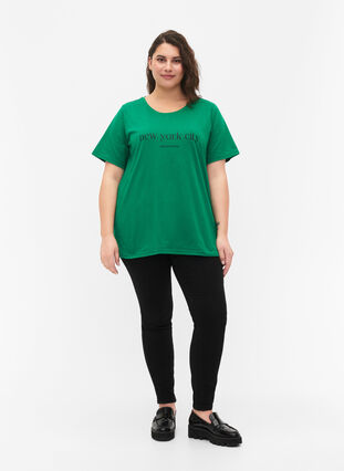 Zizzifashion FLASH - T-shirt with motif, Jolly Green, Model image number 2