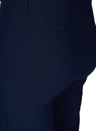 Zizzifashion Classic viscose blend trousers, Night Sky, Packshot image number 3