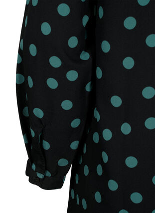 Zizzifashion FLASH - Dotted tunic with long sleeves, Dot, Packshot image number 4