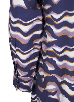 Zizzifashion Knee-length dress with print and A-shape, Naval Academy AOP, Packshot image number 3