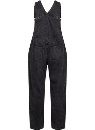 Zizzifashion Denim overalls, Dark Grey Denim, Packshot image number 1