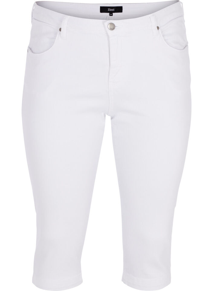 Anne Klein Womens Denim High Rise Capri Jeans White 10 : :  Clothing, Shoes & Accessories