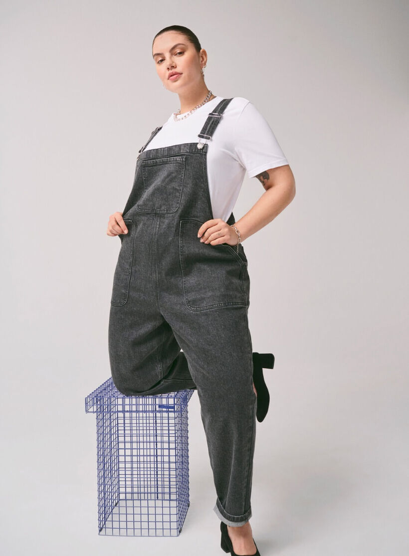 Denim dungaree, , Model