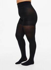 Tights in 100 denier with push-up effect, Black, Model