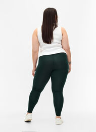 Basic viscose leggings, Scarab, Model