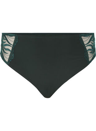 Zizzifashion Tai briefs with embroidery and regular waist, Scarab, Packshot image number 0