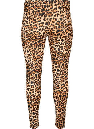 Zizzifashion Viscose leggings with leopard print, Leo, Packshot image number 1