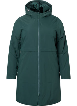 Zizzifashion Winter jacket with adjustable waist, Scarab, Packshot image number 0