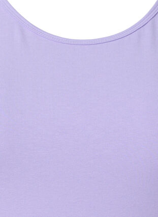 Zizzifashion Cotton basic top, Lavender, Packshot image number 2