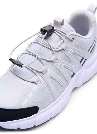 Zizzifashion Wide fit - Sneakers with elastic laces, Vapor Blue, Packshot image number 3