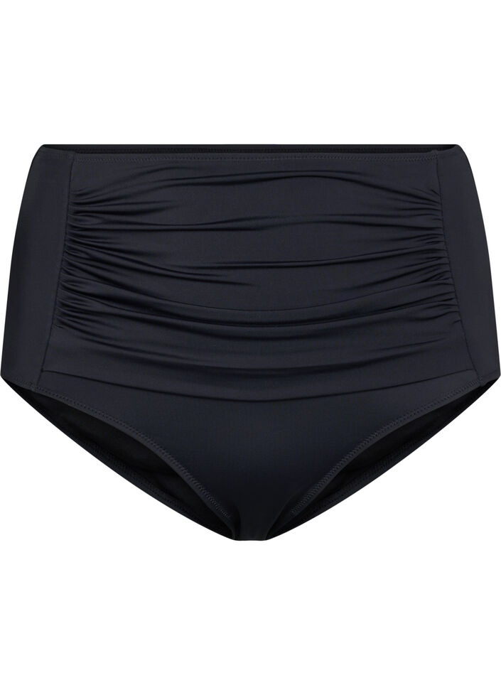 Bikini bottoms with a regular waist height - Black - Sz. 42-60 -  Zizzifashion