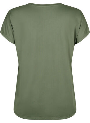 Zizzifashion Short-sleeved training t-shirt, Thyme, Packshot image number 1